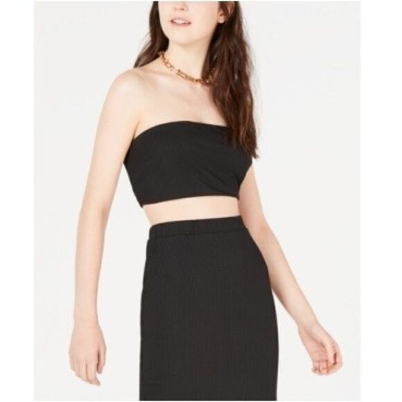 Size Small Material Girl Cropped Bandeau Top - Picture 1 of 1